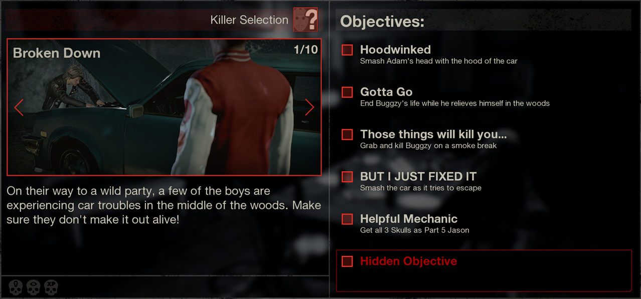 Friday the 13th: The Game - Use the Konami Code To Unlock Cheats